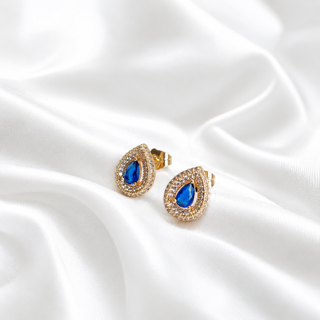 Auskari "Royal Blue Drop"