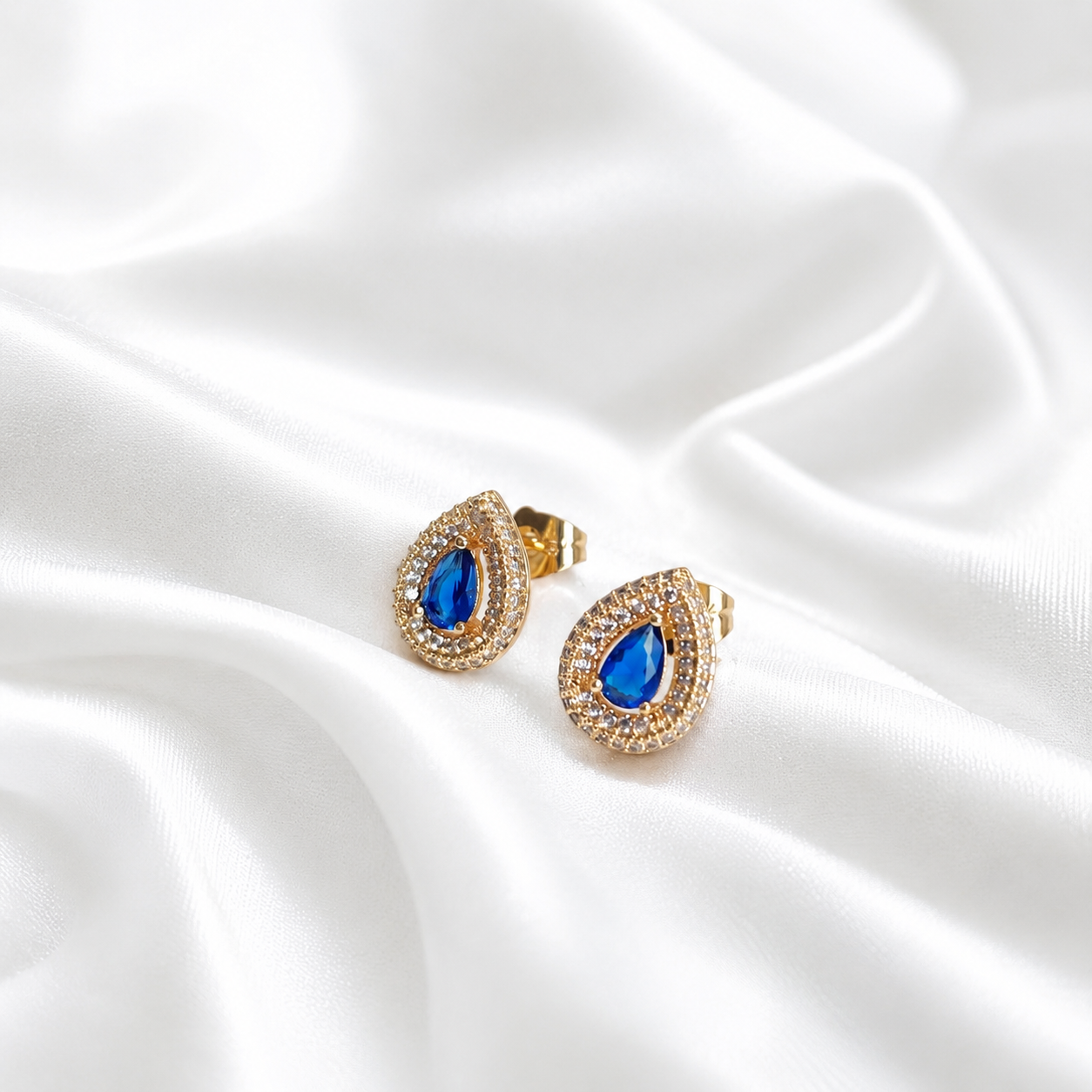 Auskari "Royal Blue Drop"